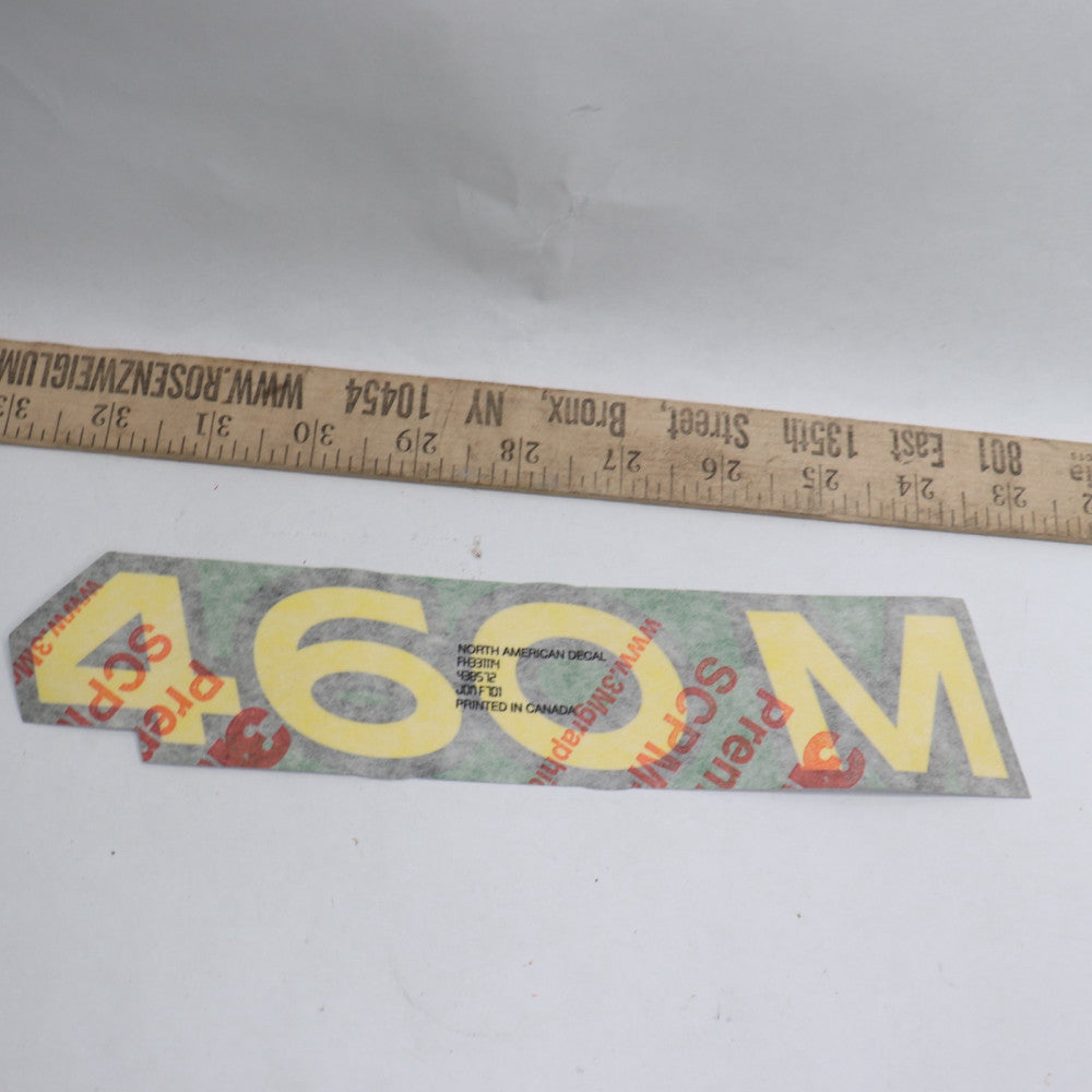 (25-Pk) North American Decal Label 460M FH331114
