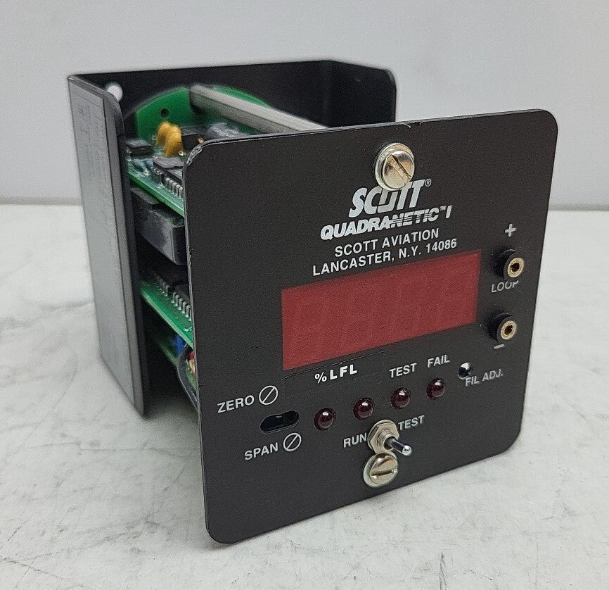 Scott 40012780 Quadranetic I Gas Detection System Combustible Gas Transmitter