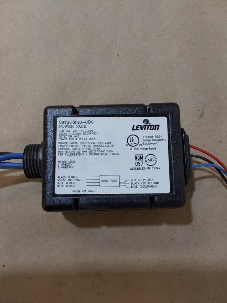 Leviton OSP20-0D0 Power Pack for use with Occupancy Sensor 