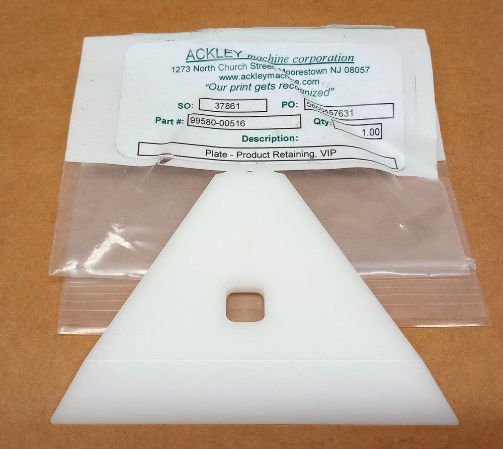 ACKLEY 99580-00516 Plate Product Retainer 940156312