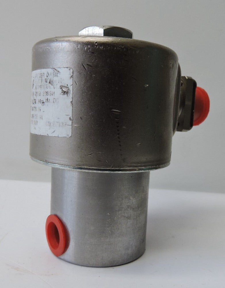 PETER PAUL 72X01230SH Valve 24/DC S-70 2 W.N.C. Solenoid Valve - NOB NEW!