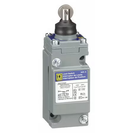 Telemecanique Sensors 9007C54d Heavy Duty Limit Switch, Plunger, Roller,