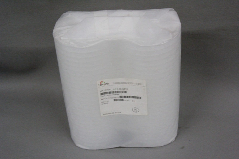 50 NEW ENTEGRIS 3" SINGLE WAFER TRAY HOLDER/SHIPPER POLYPROPYLENE H22-30-0615