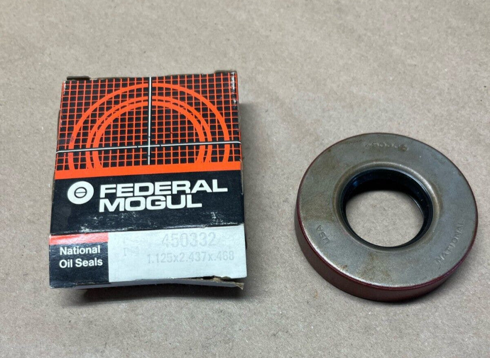 Federal Mogul 450332 National Oil Seal 1.125 x 2.437 x .468 