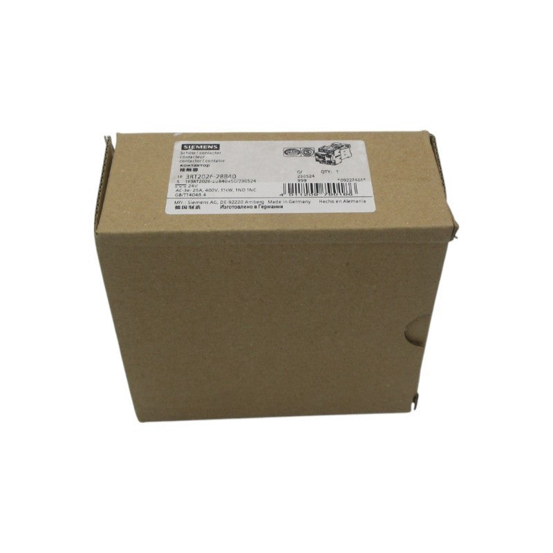 SIEMENS 3RT2026-2BB40 24V NSMP