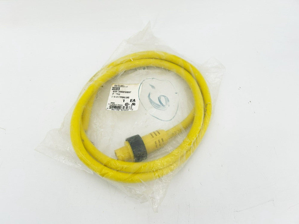 New Brad Connectivity 1300070145 Cordset 8P Female Straight 12FT. 16/8 AWG