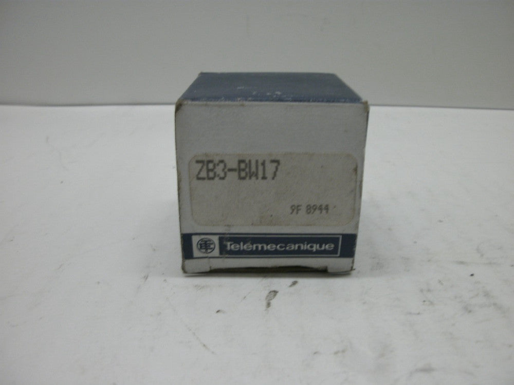 TELEMECANIQUE ZB3-BW17 PUSHBUTTON OPERATOR WHITE PILOT LIGHT 30MM NEW IN BOX