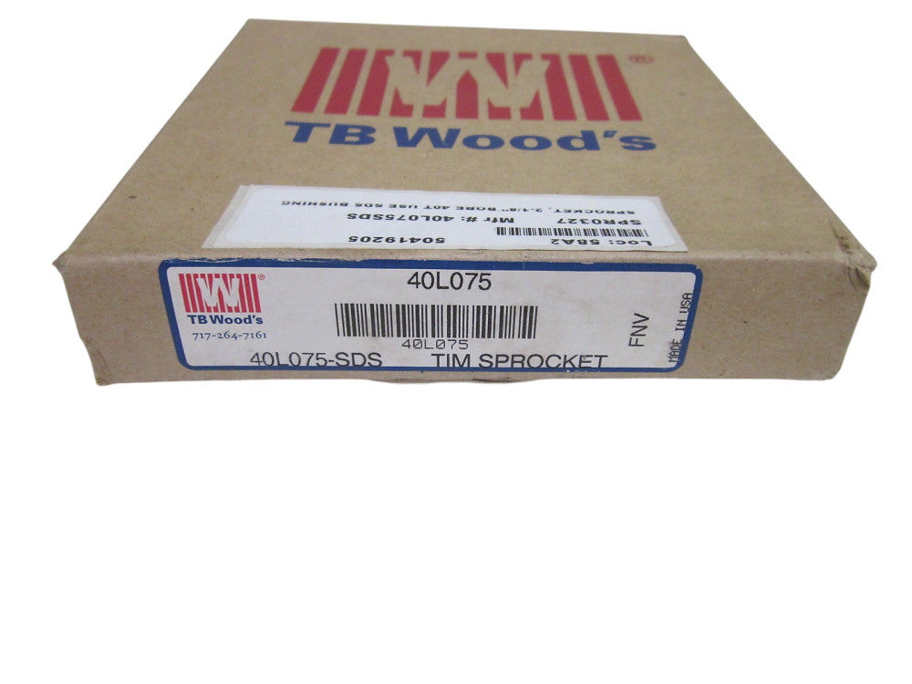 TB WOODS 40L075-SDS TIM SPROCKET NSMP