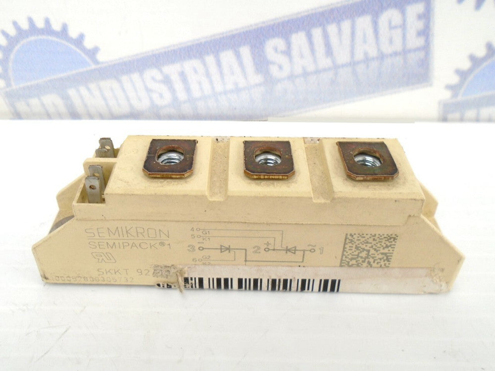 SEMIKRON - SKKT 92/12 E - Dual Thyristor Module 1200V, 106A GUTOR 320-0025