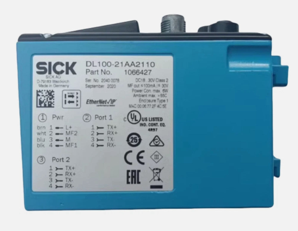 One Brand New SICK DL100-21AA2110 1066427 Laser Distance Measuring Sensor