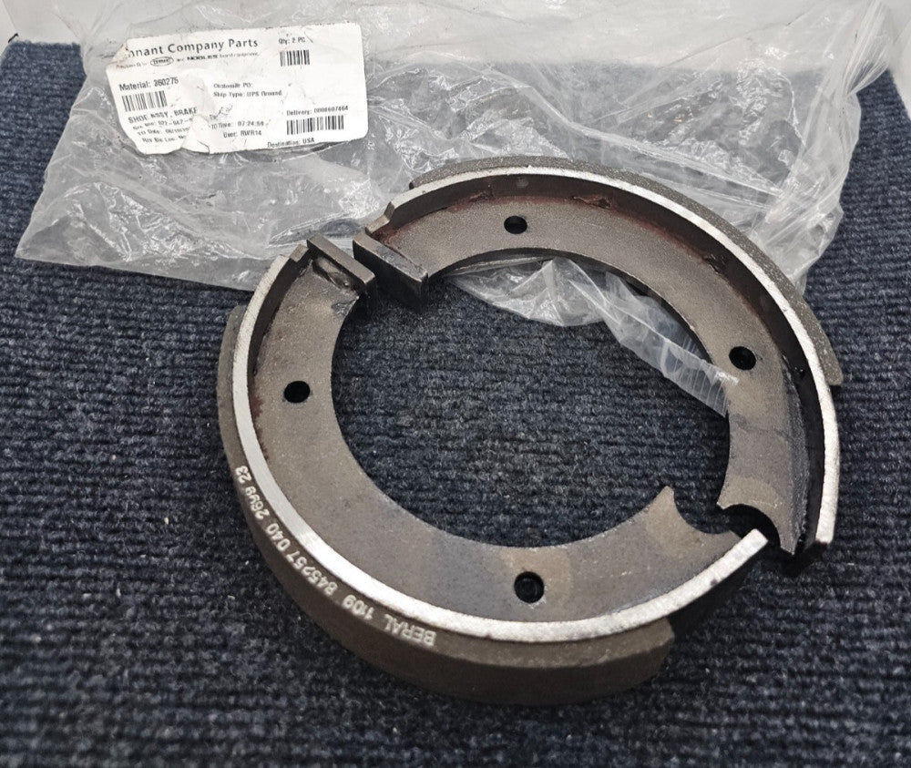 (QTY 2) Tennant 360275 Brake Shoe Assy Fits Tennant and Nobles Equipments