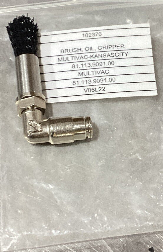 Multivac Nos Surplus 102376 Brush Oil Gripper