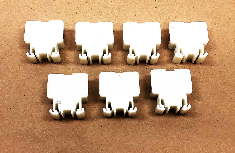 Allen Bradley Style CE White Terminal Block BUL-1492 [Lot of 7] NOS