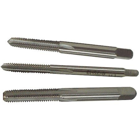 Westward 5Tvz5 Hand Tap Set,Hss,1 1/4-7,H4 Limit,Pk3