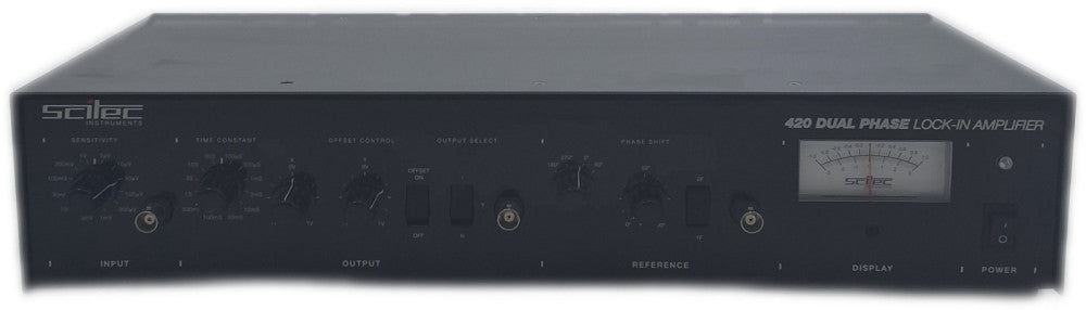 Scitec Instruments Model 420 Dual Phase Lock-In Amplifier 