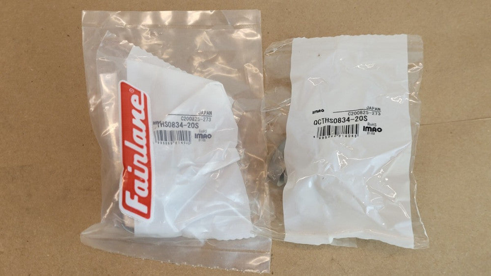 Lot of 2 IMAO QCTHS0834-20S Heavy Duty Quarter Turn Clamps