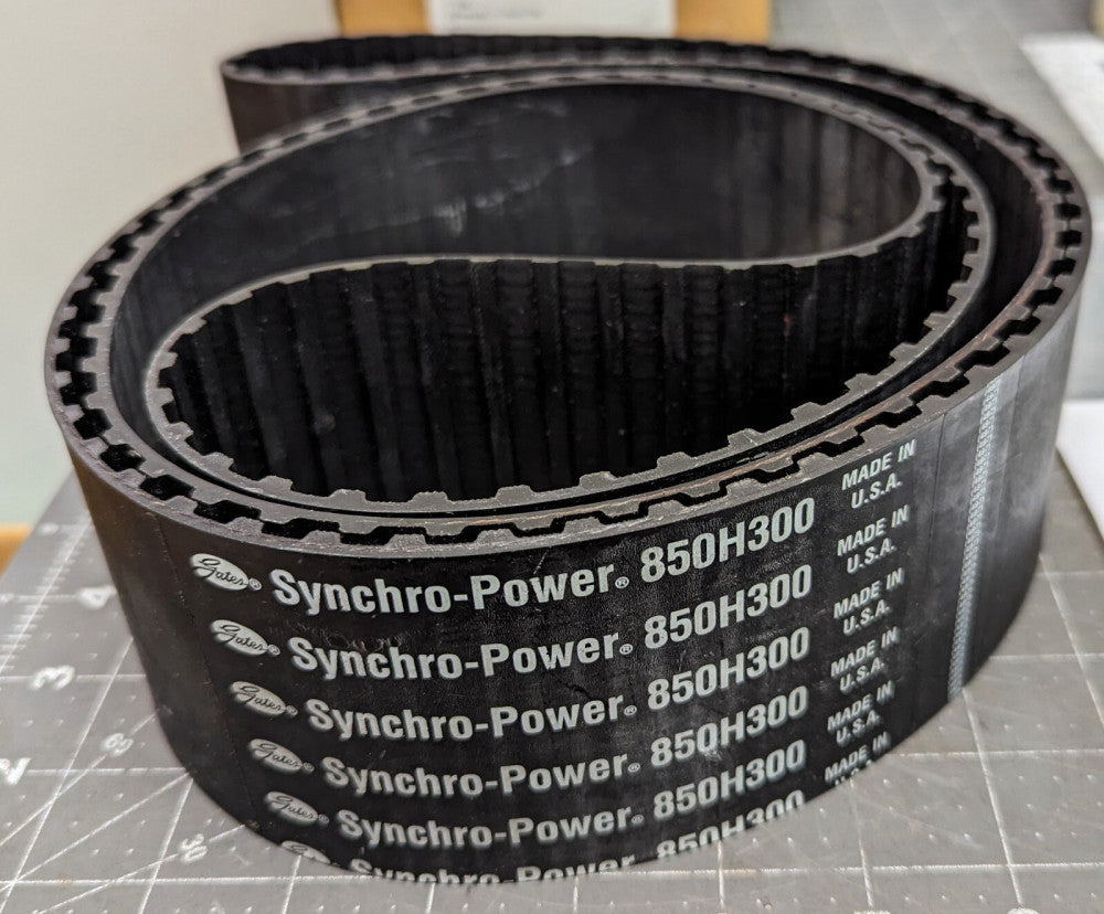 850H300 Timing Belt | 85" Length, 1/2" Tooth Pitch, 3" Width, 170 Teeth [A2BB]