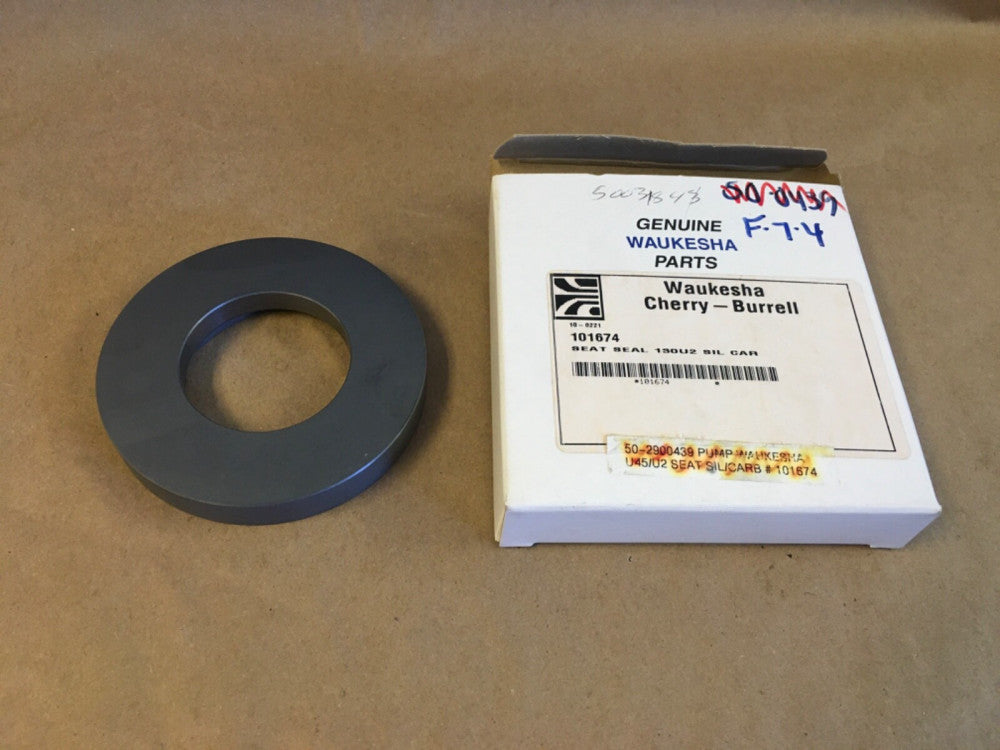 Waukesha Cherry-Burrell 101647 Seat Seal 130U2 Sil Carbon (KB)