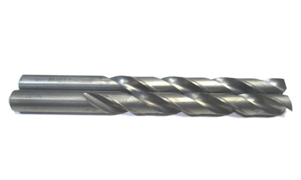 NEW (71205892) 15/32 x 4-5/16 x 5-3/4 118° RH HSS Jobber Drill - Lot of 2