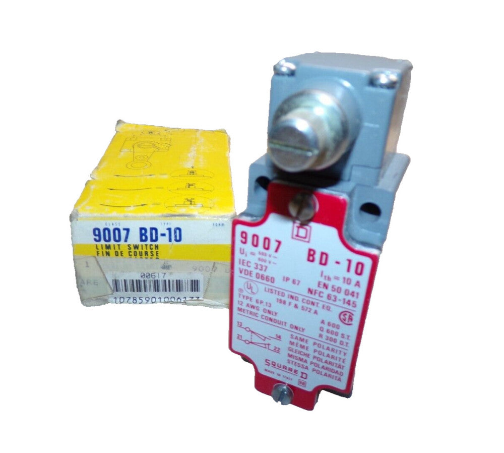 NEW SQUARE D 9007 BD-10 LIMIT SWITCH 
