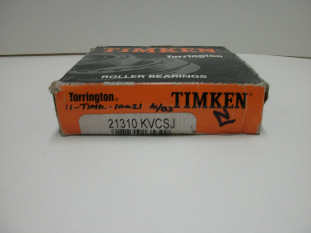 TIMKEN 21310 KVCSJ SPHERICAL ROLLER BEARING 50 ID 110 OD 27 WIDTH NEW IN BOX