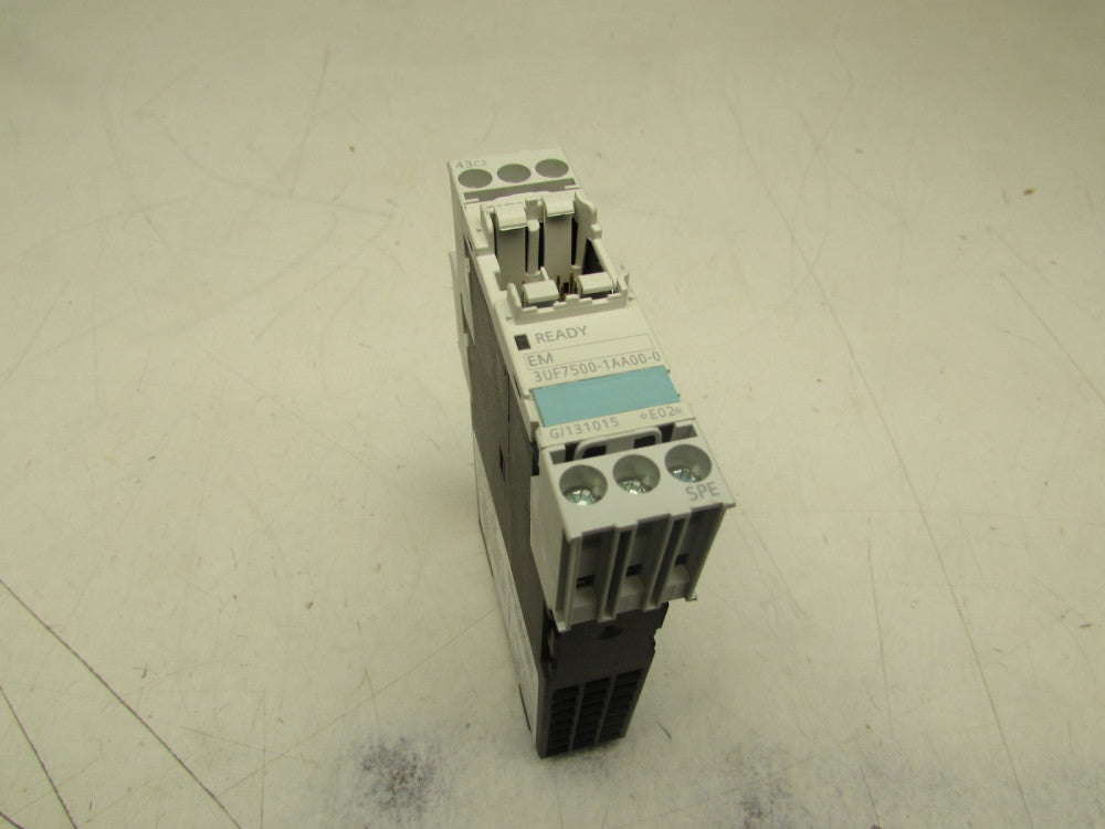 SIEMENS 3UF7500-1AA00-0 EXPANSION MODULE NICE USED TAKEOUT MAKE OFFER !!