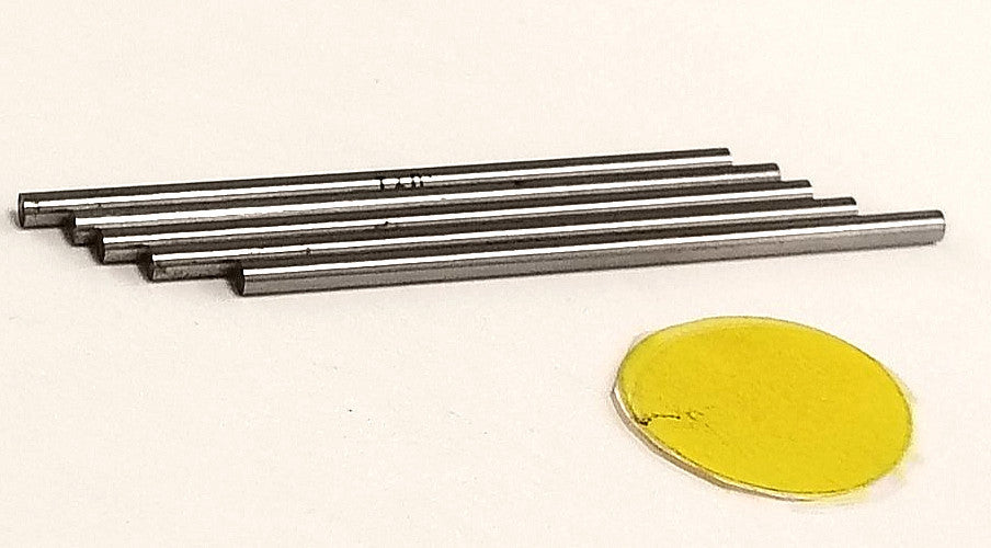 MEYER GAGE PINS .091- 2" OAL STEEL MATERIAL****LOT OF 5****