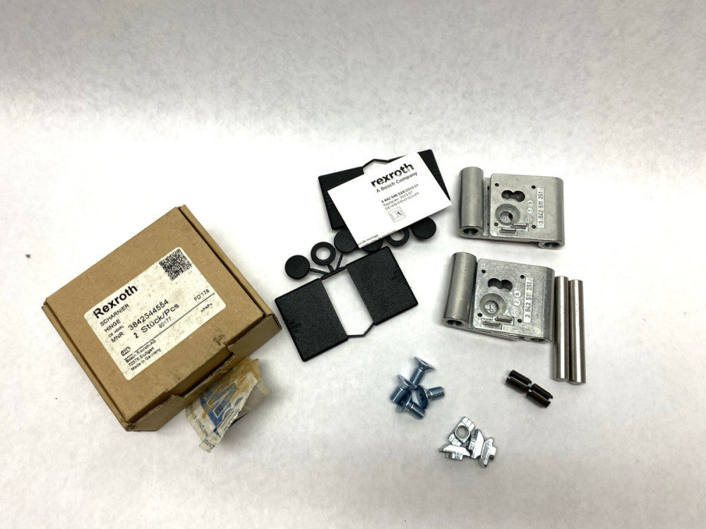 Rexroth 3842544554 Scharnier Hinge  3 842 544 554 BOX OF 2 PCS
