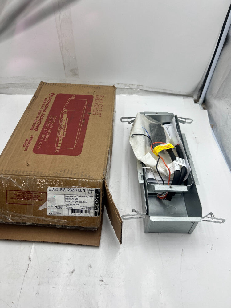 Lithonia Single-Face LED Emergency Rough-In Section ELA G LRIS 120/277 EL N
