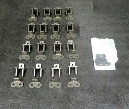 #60 Roller Chain Connecting Links Lot of (16) Sixteen