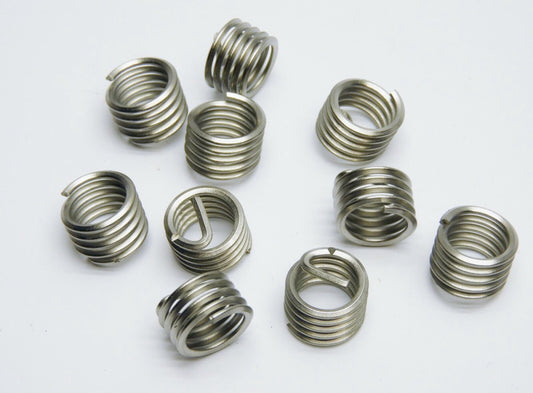 (Lot of 25)  HeliCoil 1/2-13 UNC 1/2" OAL STAINLESS Thread Repair Helical Insert