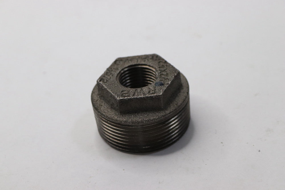 Hex Bushing Npt Threaded 1-1/2" x 1/2"