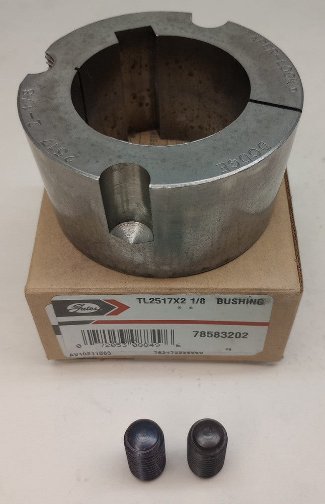 Gates TL2517X2 1/8 Taper Lock Bushing 2-1/8" Bore Dodge 2517 2-1/8 78583202