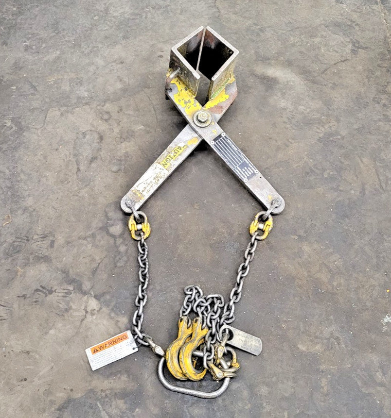 BAKER HUGHES 41651-J SCISSOR CLAMP, LOAD CAPACITY: 1900LBS, MODEL SM OD