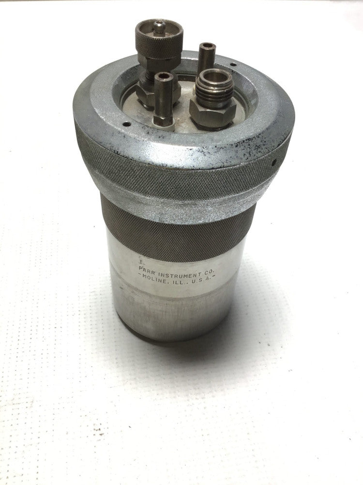 Parr Instrument 101A-9827-C20-110475 Calorimeter Oxygen Bomb Combustion Vessel