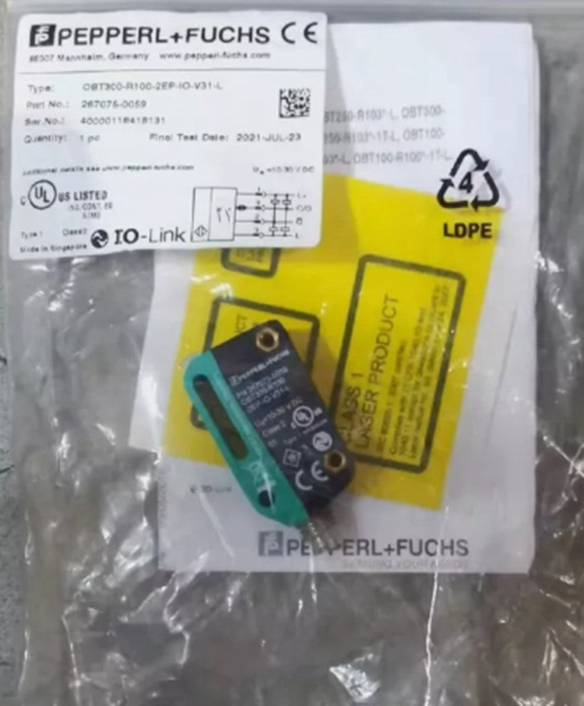 NEW PEPPERL+FUCHS OBT300-R100-2EP-IO-V31-L Sensor