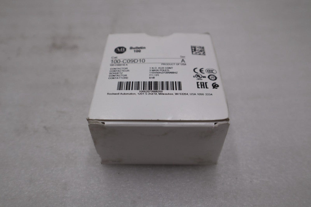 Allen Bradley 100-C09D10 Contactor NEW IN Box 100C09D10 STOCK H233A