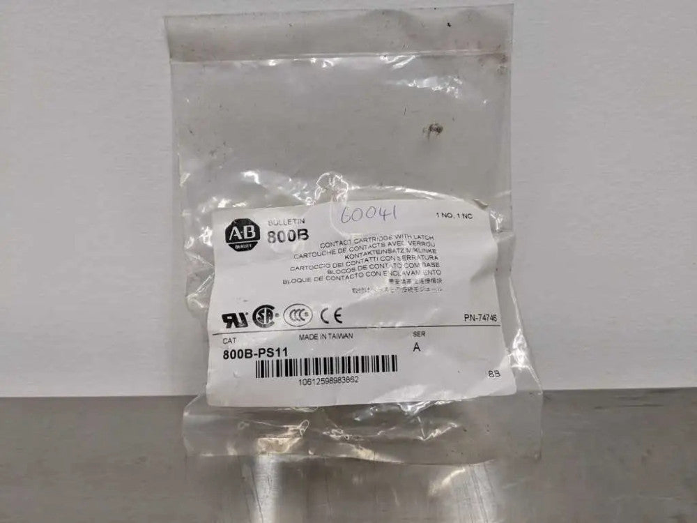 Allen-Bradley 800B-PS11 Contact Cartridge with Latch