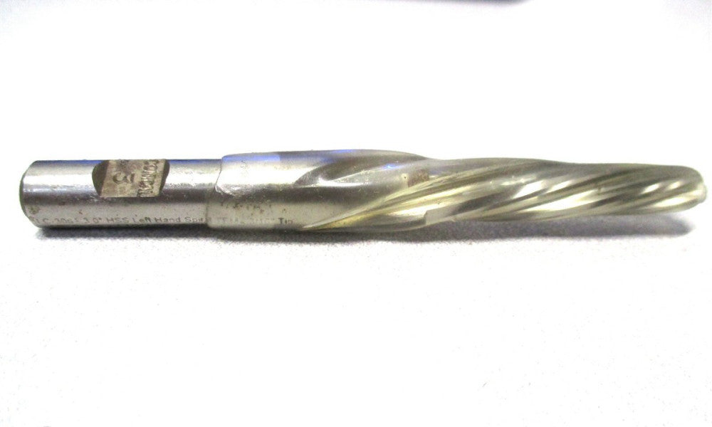 Conical (LC-306) 11/32 x 3-3/4 3° Angle/Side 4-Flute LH HSS Tapered End Mill