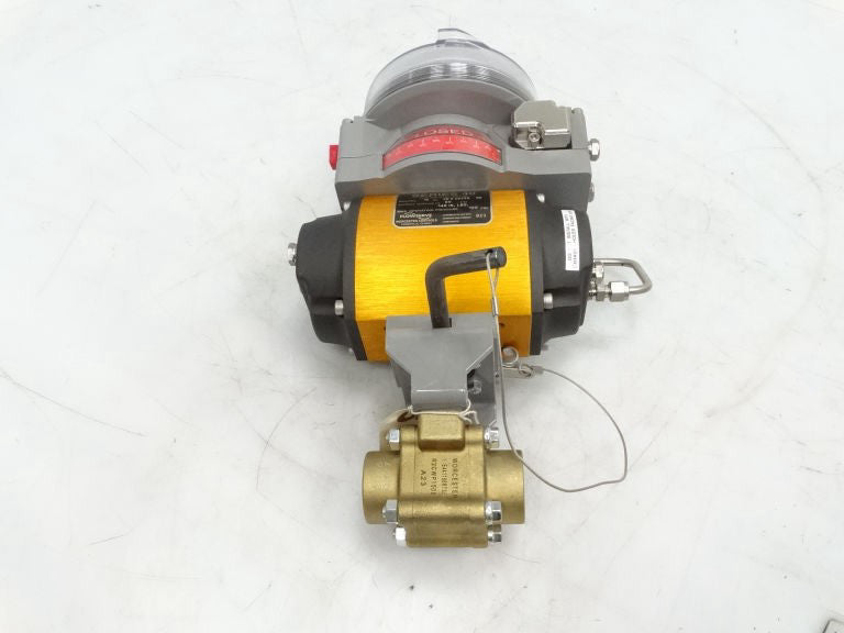WORCESTER CONTROLS MODEL 15 W/ 1 E441166RTSE Actuator - Used