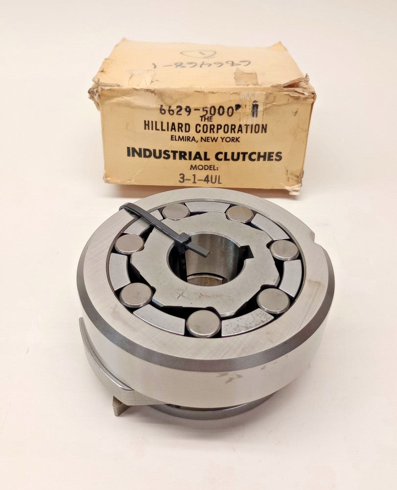 Hilliard 6629-5000 Industrial Clutch 3-1-4UL with bore 1.2 inch (30.9mm)