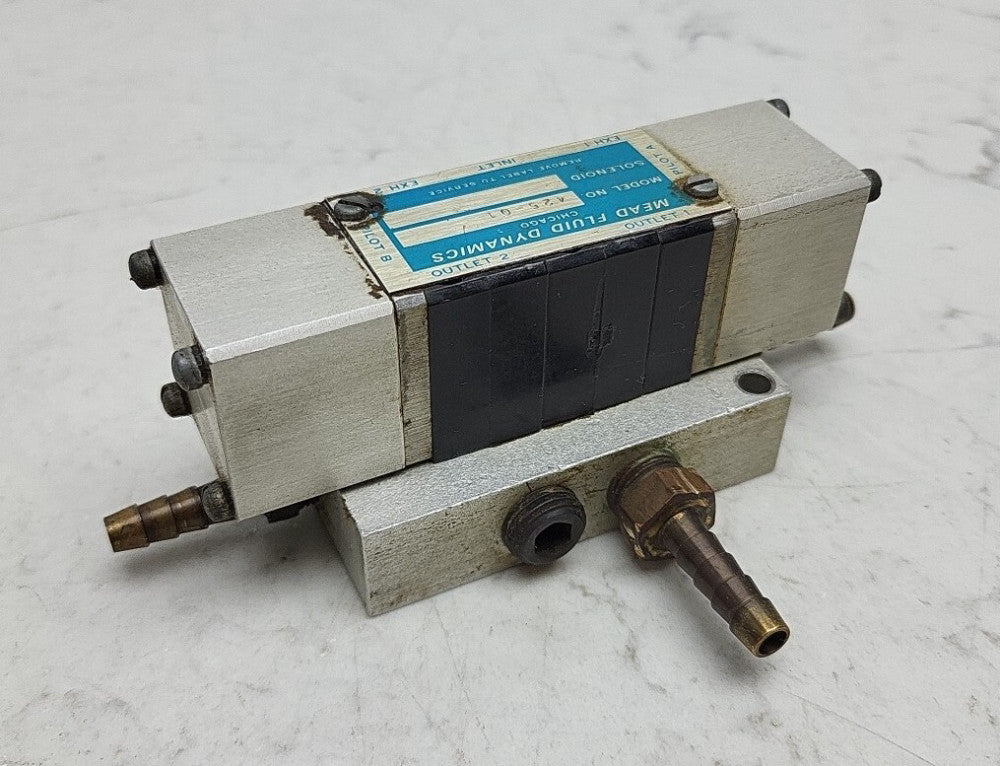Mead Fluid Dynamics 425-01 Valve *USED See Pictures