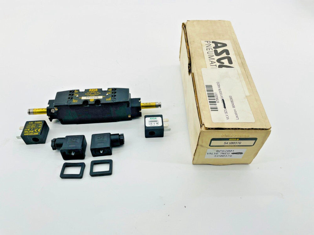 New Asco 54100376 Pneumatic Valve 110/115VAC