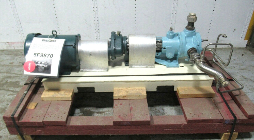 Viking Model KK225 Jacketed Positive Displacement Pump w/3HP Drive