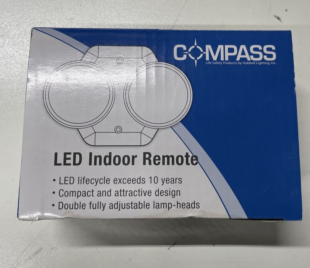 1) NEW HUBBELL COMPASS CIRD LED INDOOR REMOTE LIGHT