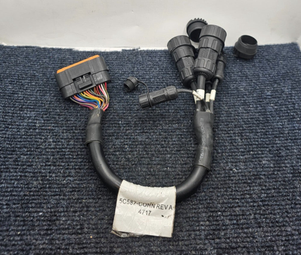 5C582-CONN: REV A 4717 CABLE 34 PIN BREAKOUT CABLE WIRE HARNESS