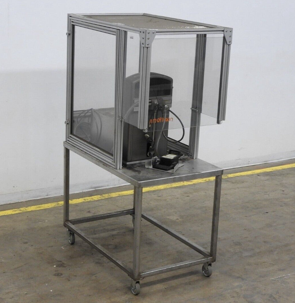 Cozzoli F510 Semi Automatic Single Piston Bench Top Filler