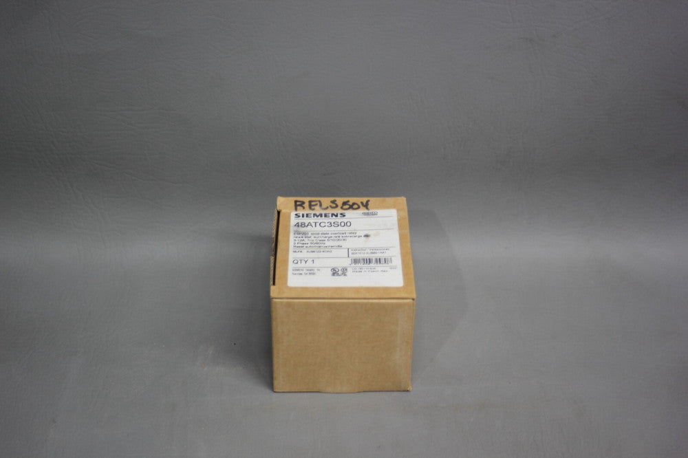 NEW SIEMENS SOLID STATE OVERLOAD RELAY 3UB8123-4CW2 48ATC3S00
