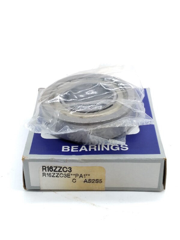 NSK R16ZZC3 Ball Bearing; 1" ID; 2" OD; 0.5" Width 