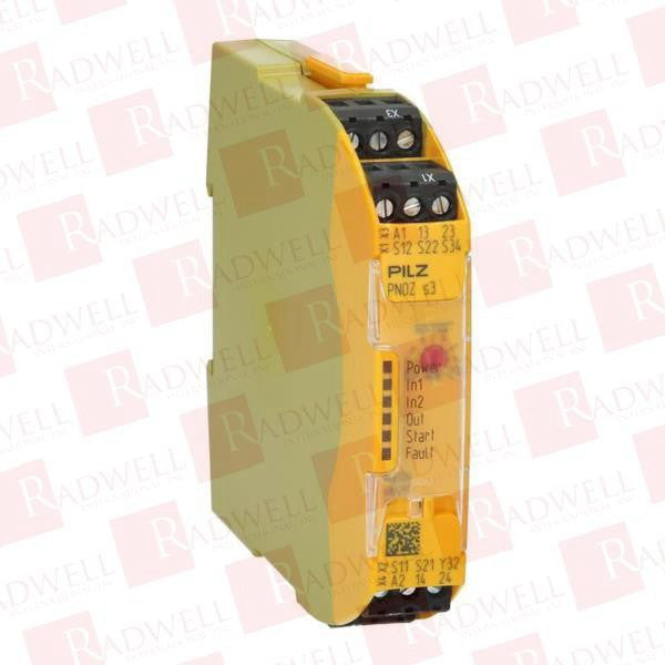 PILZ PNOZ S3 24VDC 2 N/O / PNOZS324VDC2NO (BRAND NEW)